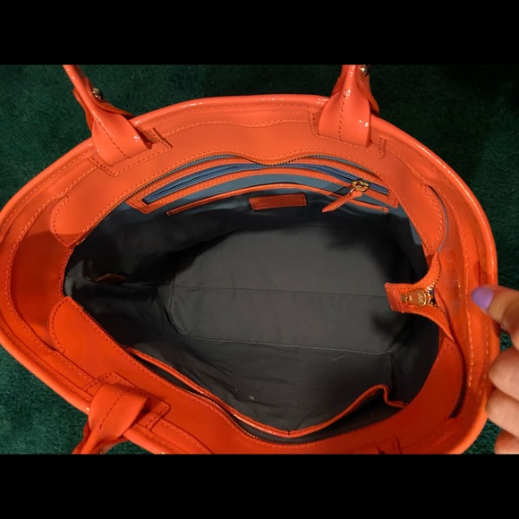 Dooney and Bourke Patent Zip Tote - Picture 5 of 7